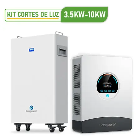 KIT CORTES DE LUZ 10KWH 3.5KW 110VAC MONOFASICO