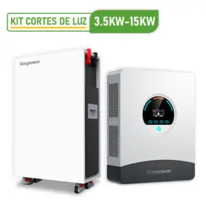 KIT CORTES DE LUZ 15KWH 3.5KW 110VAC MONOFASICO