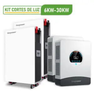 KIT CORTES DE LUZ 30KWH 6KW 110VAC MONOFASICO