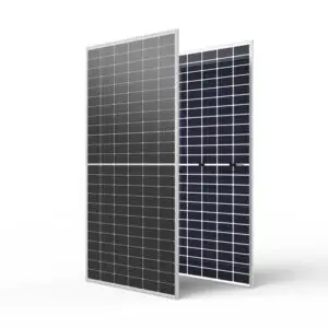 PANEL SOLAR BIFACIAL 24V 585W ECO GREEN ENERGY TOPCon MONOPERC HALF CELL